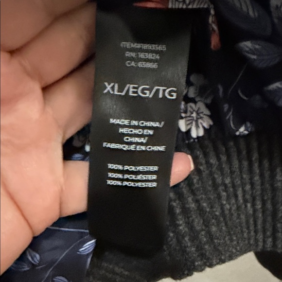 Well Worn Dark Gray Bomber Jacket size XL New with Tags - Picture 6 of 7